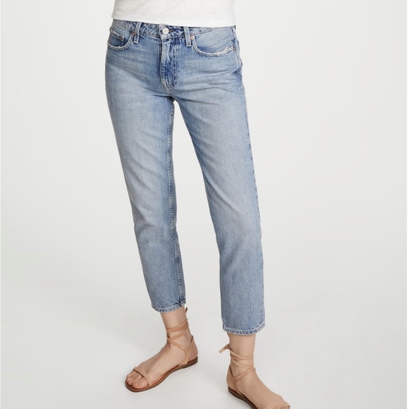 Trave Karolina Relaxed Tapered Jeans in Straight shooter Wash - 24 (NWT) - Picture 1 of 8